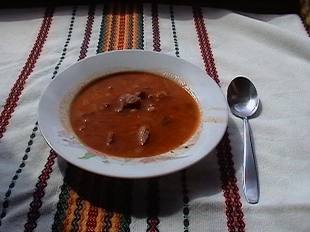 Bulharská fazuľová polievka - bob čorba - obrázok 4