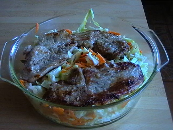 Bravčové rezne dusené s kapustou (fotorecept) - obrázok 3