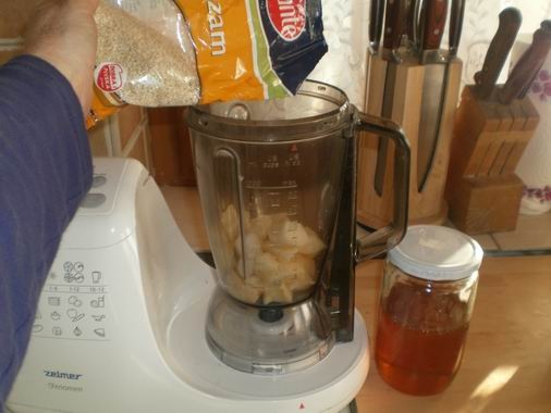 Sezamovo (oriešková, mandľová) - jablková nátierka na raňajky - obrázok 2