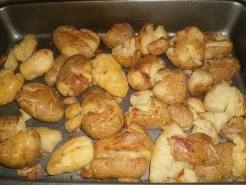 Vareno-pečeno-cesnakové zemiaky (fotorecept) - obrázok 4