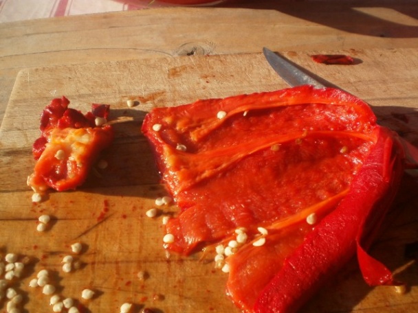 Paprikový pretlak z grilovaných paprík /fotorecept/ - obrázok 5