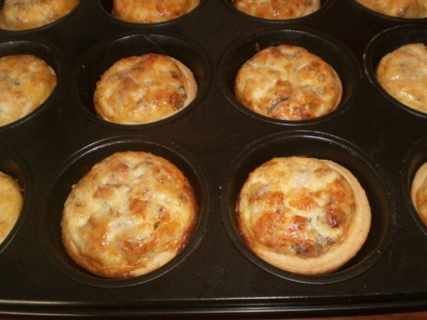 Kišky...alebo Petites quiches (fotorecept) - obrázok 8