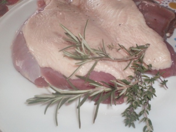 Kačacie prsia s hríbikmi - obrázok 1