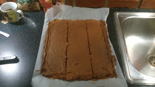 Karamelové perníkové rezy (fotorecept) - obrázok 11