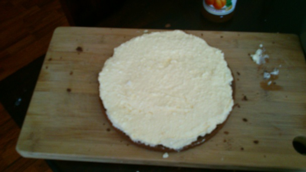 Tvarohovo-mandarínková poťahovaná torta (fotorecept) - obrázok 20