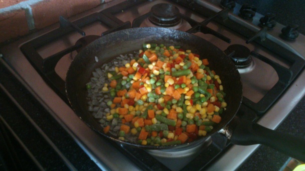 Rýchle zeleninové rizoto podľa mňa (fotorecept) - obrázok 6