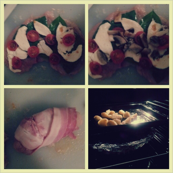 Plnené kuracie rolky v slaninovom kabátiku  - obrázok 3