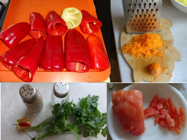Pečená plnená paprika - pôstna (fotorecept) - obrázok 1