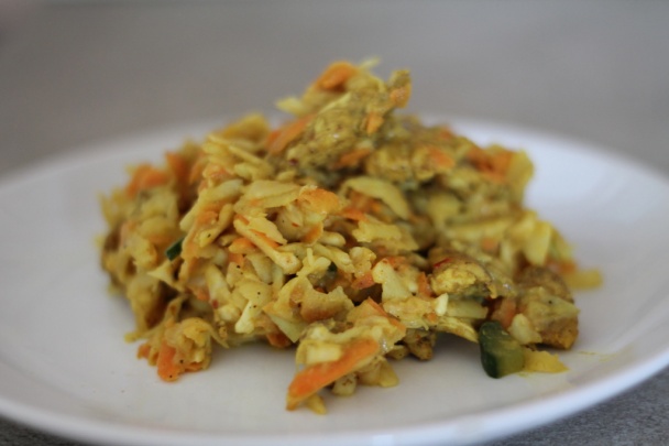 Karí zelenina s kuracím mäsom (fotorecept) - obrázok 4