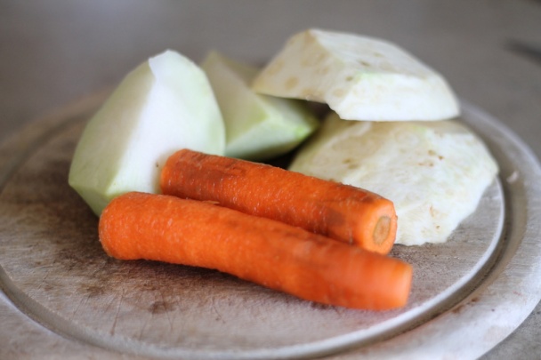 Karí zelenina s kuracím mäsom (fotorecept) - obrázok 5