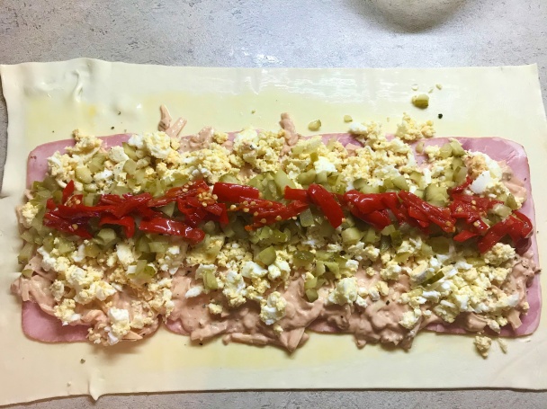 Slaná štrúdľa pre milovníkov obložených chlebíčkov (fotorecept) - obrázok 4