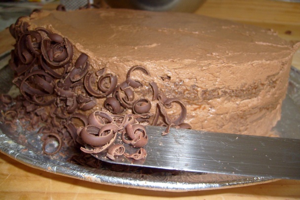 Sviatočná čokoládová torta (fotorecept) - obrázok 7