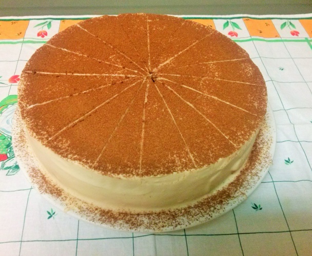 Višňová torta tiramisu fotorecept - obrázok 3