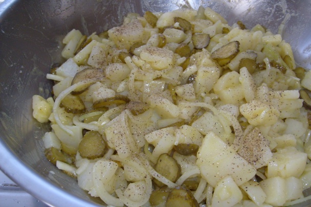 Furmanské rezne so zemiakovým šalátom (fotorecept) - obrázok 1