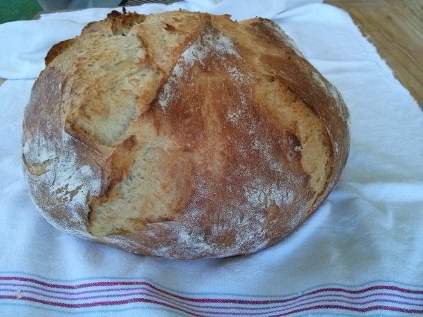 Chlieb a langoše z jedného cesta (fotorecept) - obrázok 6