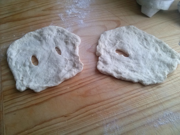 Chlieb a langoše z jedného cesta (fotorecept) - obrázok 7