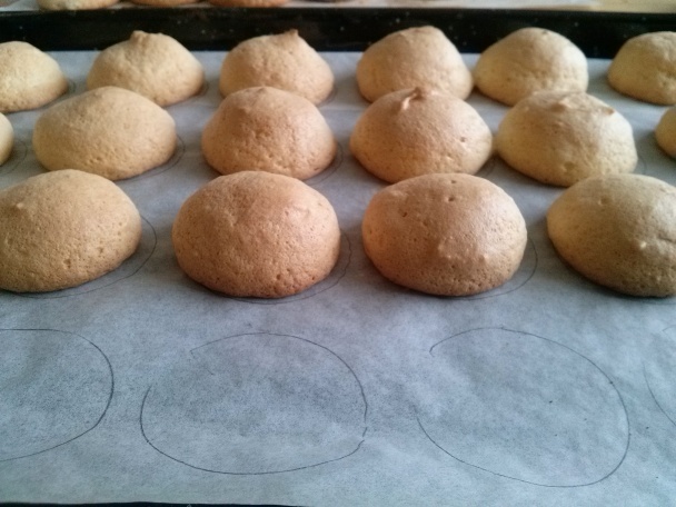 Snehové gule plnené orechovou plnkou (fotorecept) - obrázok 1