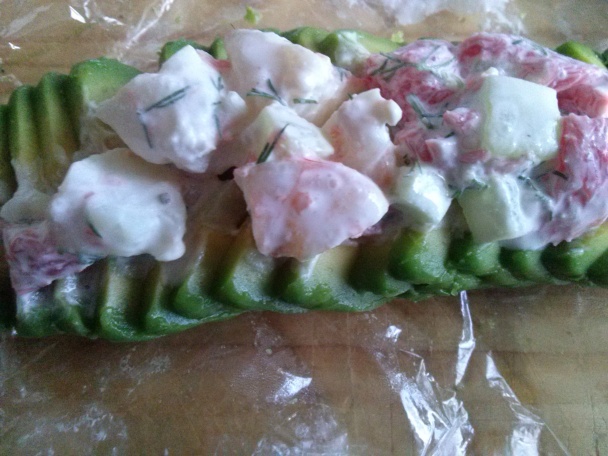 Krevety, avokádo a grapefruit (fotorecept) - obrázok 5