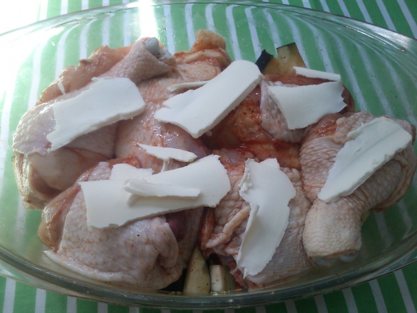 Kuriatko na baklažáne a rajčinách - obrázok 2