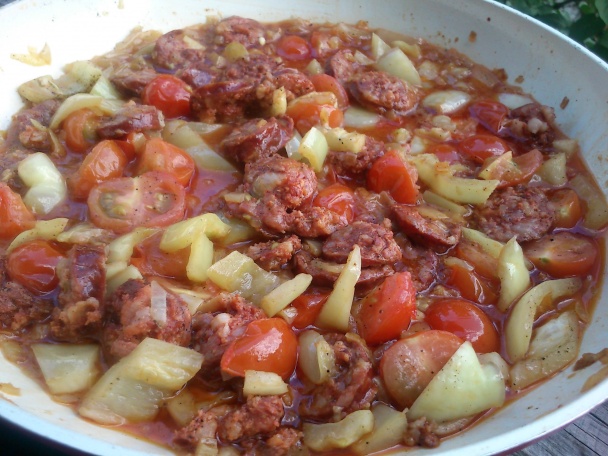 Jambalaya z klobásy (fotorecept) - obrázok 5