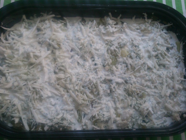Slaný hríbový koláč s pórom a plesňovým syrom (fotorecept) - obrázok 8