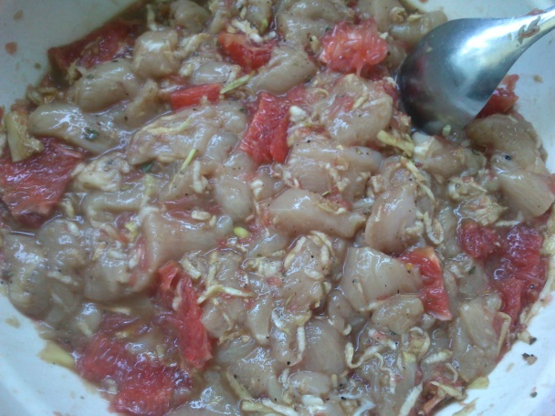 Kuracia exotika s červeným grepom (fotorecept) - obrázok 4