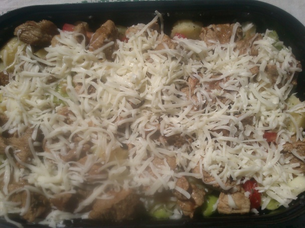 Dusené bravčové zapečené na zeleninových zemiakoch (fotorecept) - obrázok 7