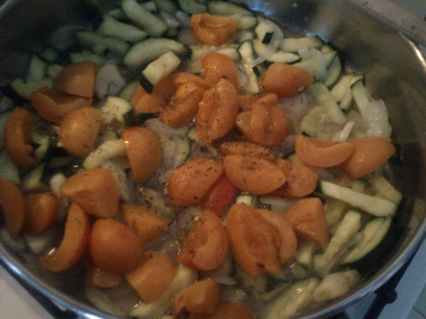 Kuracie pečienky s cuketovo-marhuľovou omáčkou (fotorecept) - obrázok 7