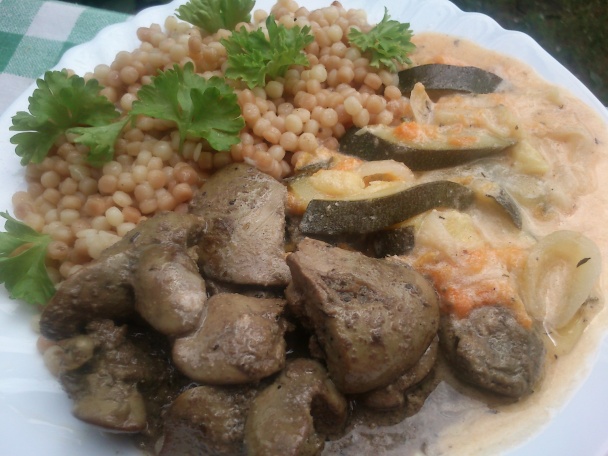 Kuracie pečienky s cuketovo-marhuľovou omáčkou (fotorecept) - obrázok 13