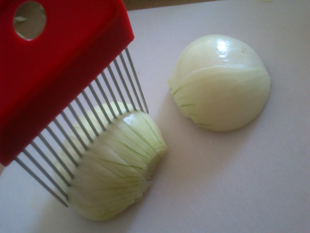 Bôčik pečený v mlieku s cesnakom, francúzska cibuľová zálievka (fotorecept) - obrázok 5