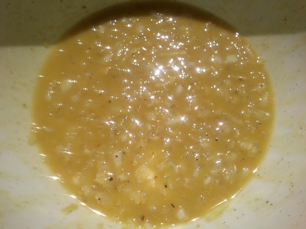 Bôčik pečený v mlieku s cesnakom, francúzska cibuľová zálievka (fotorecept) - obrázok 7