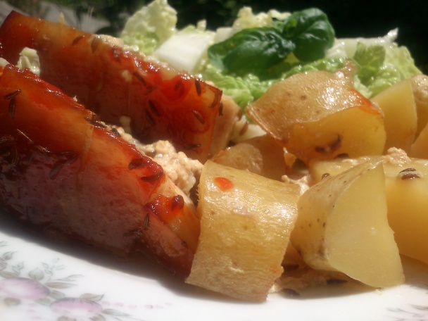 Bôčik pečený v mlieku s cesnakom, francúzska cibuľová zálievka (fotorecept) - obrázok 10