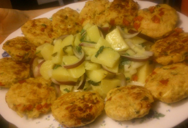 Zelerovo-kuracie fašírkorezne pečené v rúre (fotorecept) - obrázok 6