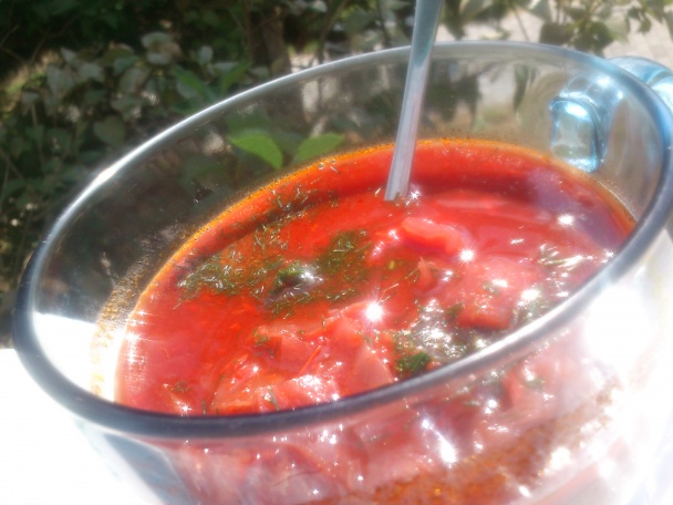 Paradajková z červenej kapusty - obrázok 4