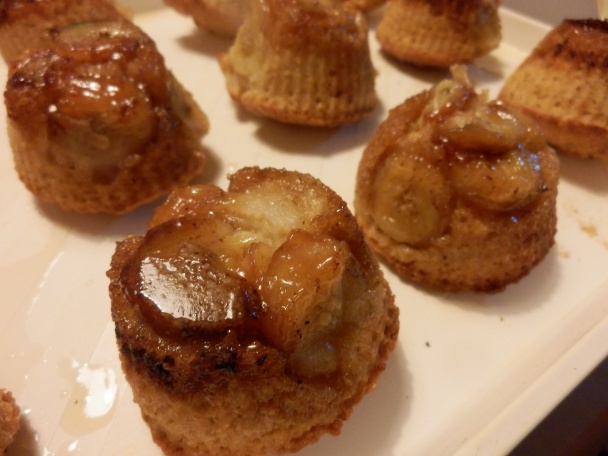 Karamelovo-banánové muffiny naopak - obrázok 6