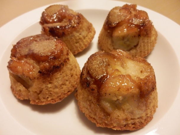 Karamelovo-banánové muffiny naopak - obrázok 7