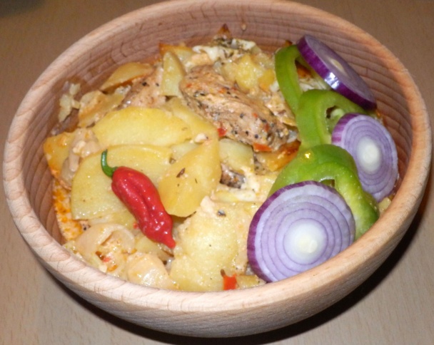 Karé prekladané zemiakmi - večera s hádankou (fotorecept) - obrázok 9