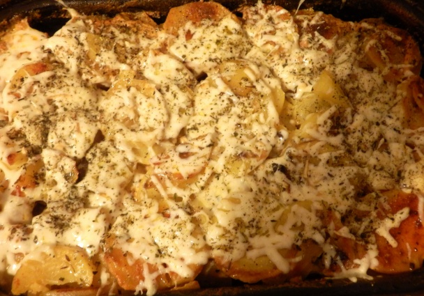 Karé prekladané zemiakmi - večera s hádankou (fotorecept) - obrázok 7