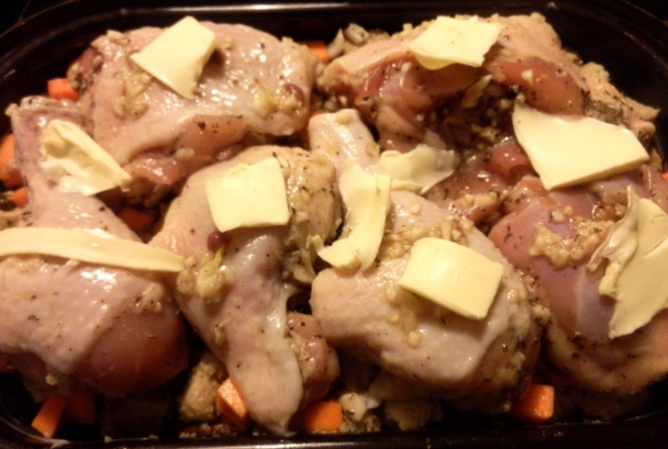 Kuracie na tekvicovo-hubovom koláči (fotorecept) - obrázok 6