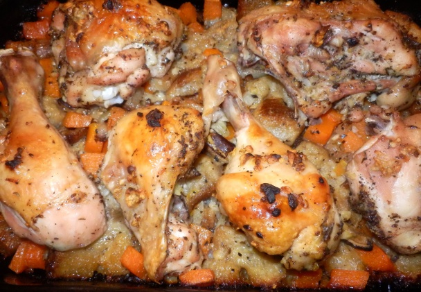 Kuracie na tekvicovo-hubovom koláči (fotorecept) - obrázok 7