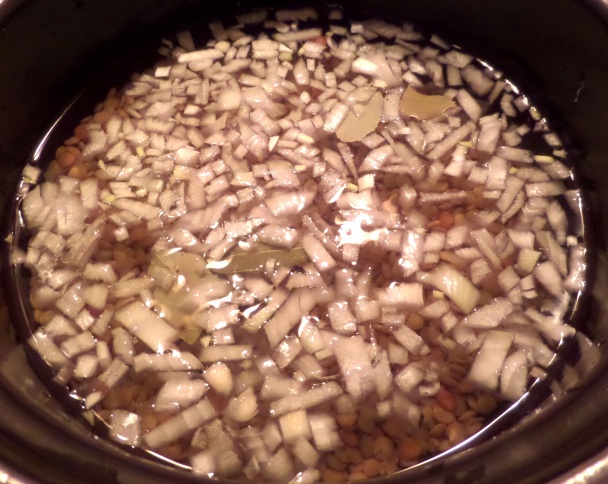 Novoročná šošovica s hubami (fotorecept) - obrázok 2