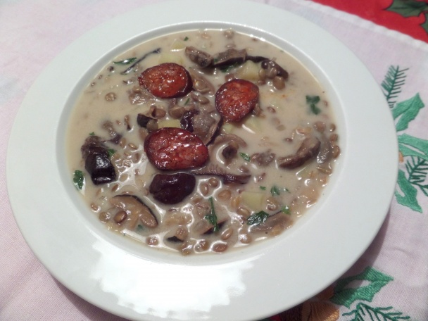 Novoročná šošovica s hubami (fotorecept) - obrázok 5