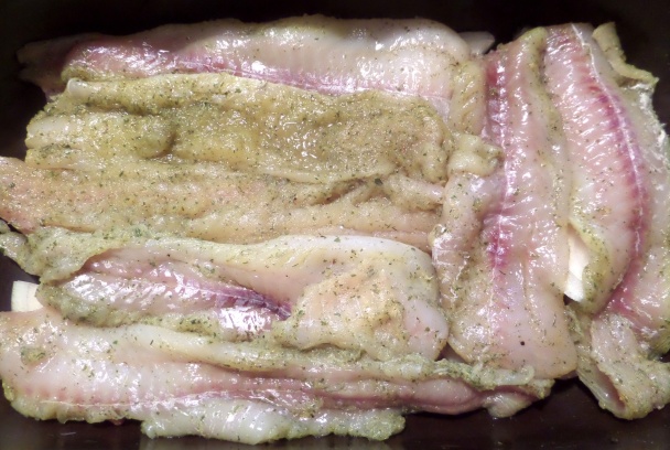 Treska pod chlebovo-zemiakovou krustou s pečenou červenou kapustou - obrázok 5