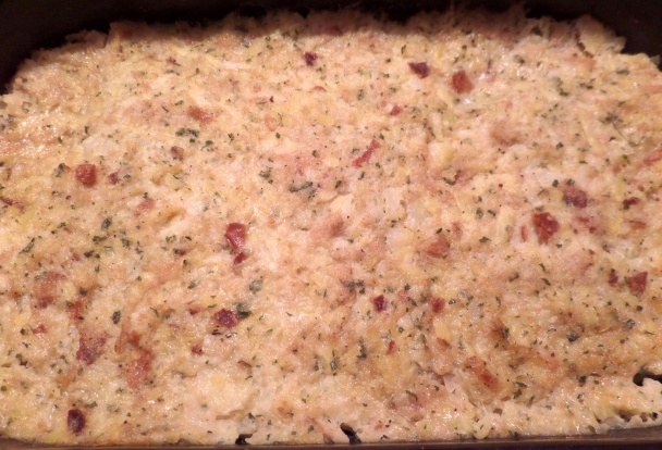 Treska pod chlebovo-zemiakovou krustou s pečenou červenou kapustou - obrázok 10