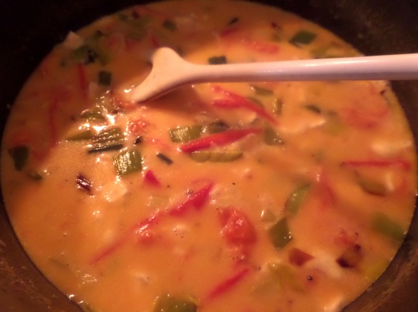 Lahodné cestoviny s cesnakom, špenátom, rajčinami a syrom s bielou plesňou (fotorecept) - obrázok 5