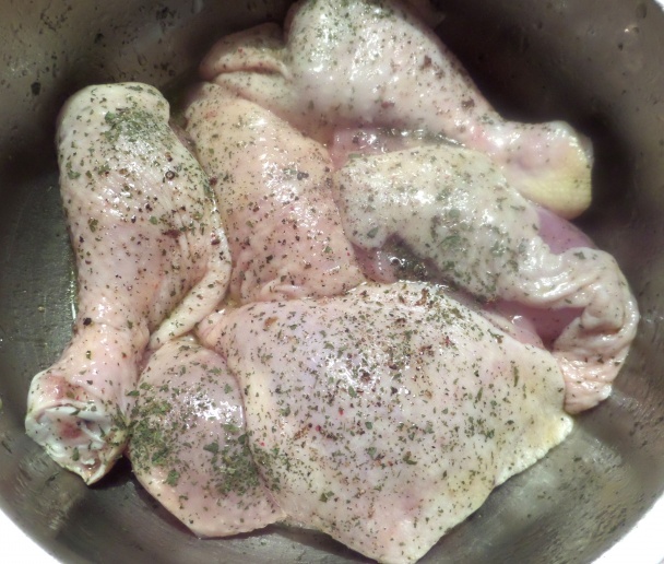 Kuracie na brokolici a smotanových zemiakoch (fotorecept) - obrázok 1