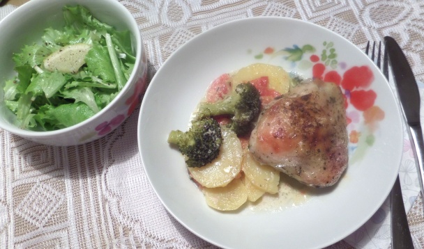 Kuracie na brokolici a smotanových zemiakoch (fotorecept) - obrázok 5