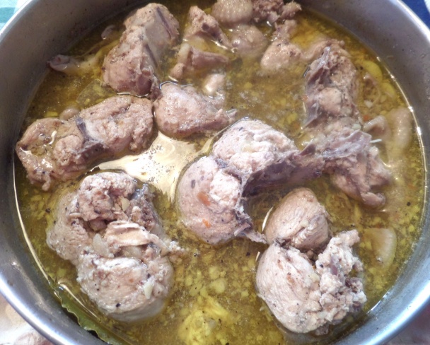 Kura na citróne, zázvore a ovocnom čaji (fotorecept) - obrázok 6