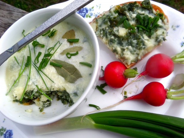 Medvedí cesnak v masti (fotorecept) - obrázok 2