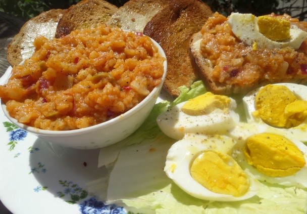 Teplý karfiolový tatarák (fotorecept) - obrázok 8